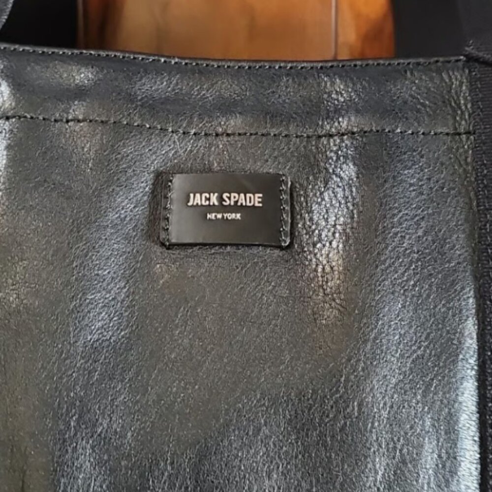 NWT Jack Spade Leather Tote Bag Sample Prototype & L.L. Bean Storage Bag - Picture 8 of 14